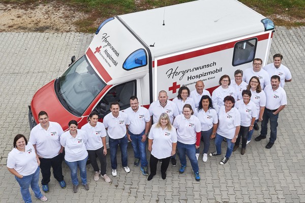 Das Herzenswunsch-Hospizmobil kommt 